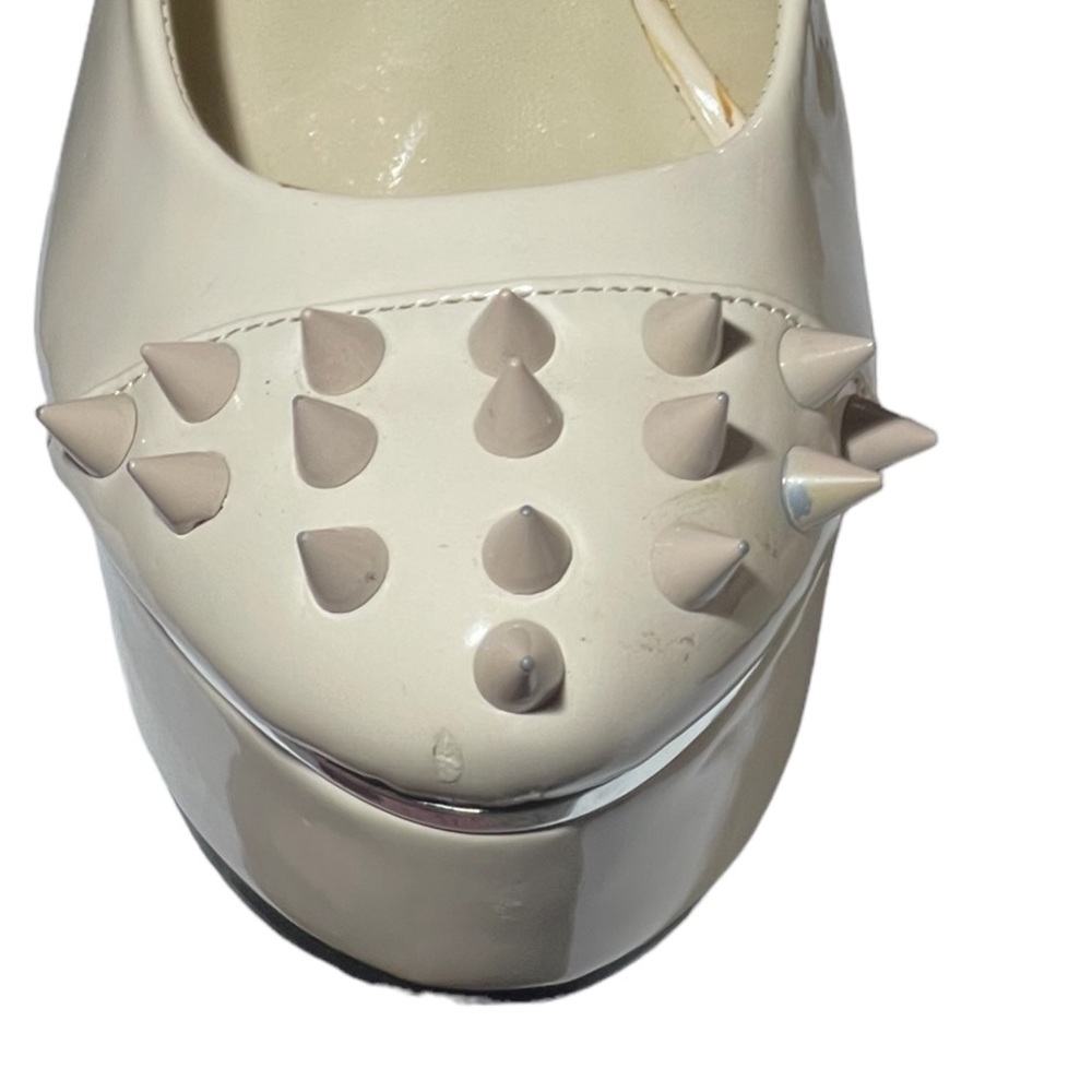 CR Collection Samantha Spiked Platform Stiletto Heels - Picture 10 of 10